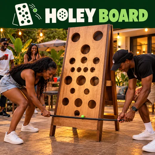 Holey Board — Hot Deck party game