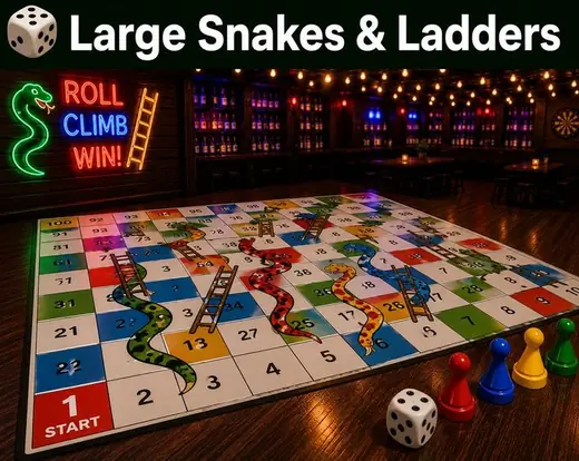 Large Snakes and Ladders — Hot Deck game