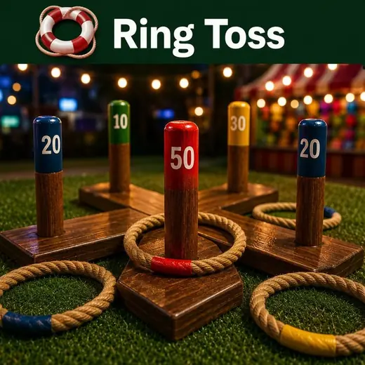 Ring Toss — Hot Deck backyard game